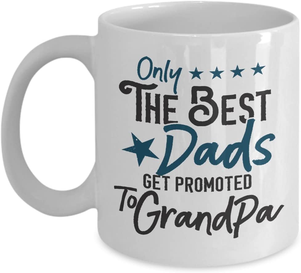 Father’S Day Gift – Only The Best Dads Get Promoted To Grandpa Mug