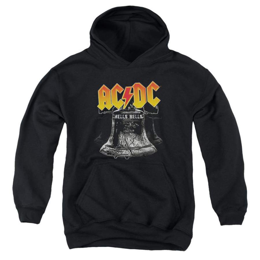 AC/DC Hell’s Bells Youth Pullover Hoodie Band Sweatshirt