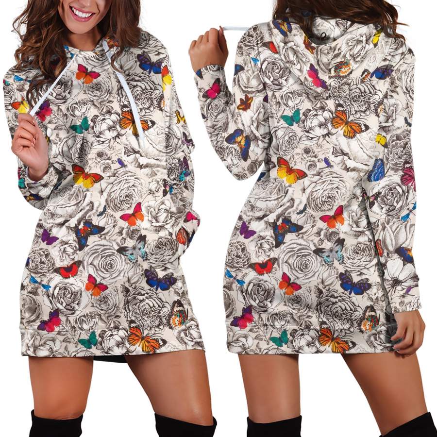 3D All Over Butterfly Art Hoodie Dress Leggings Blanket