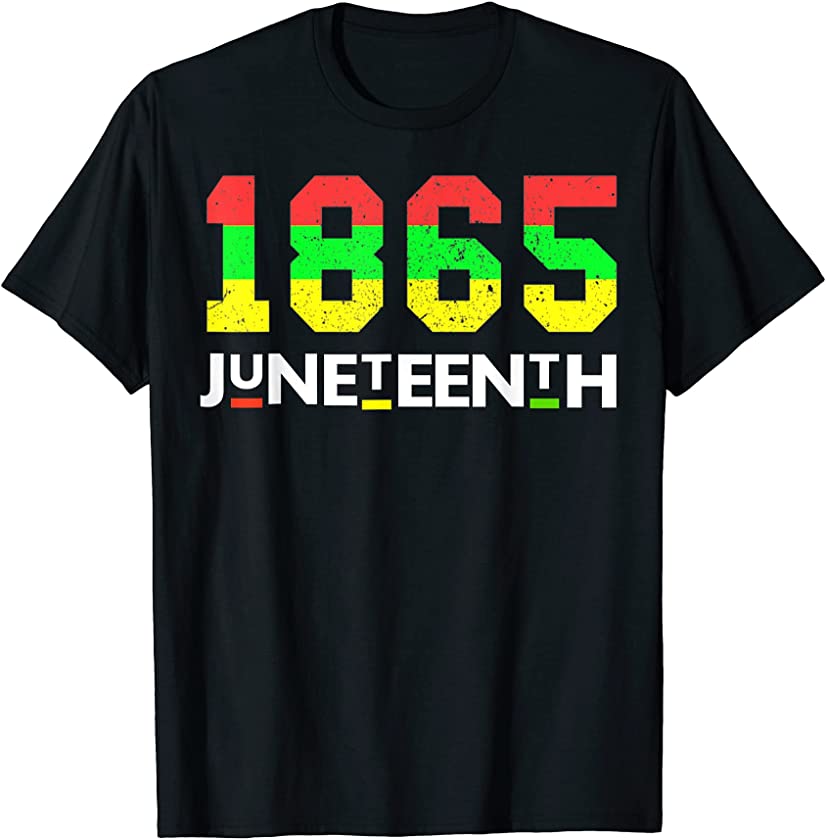 1865 Juneteenth King Men Melanin Black Queen Women Boy Girls T-Shirt