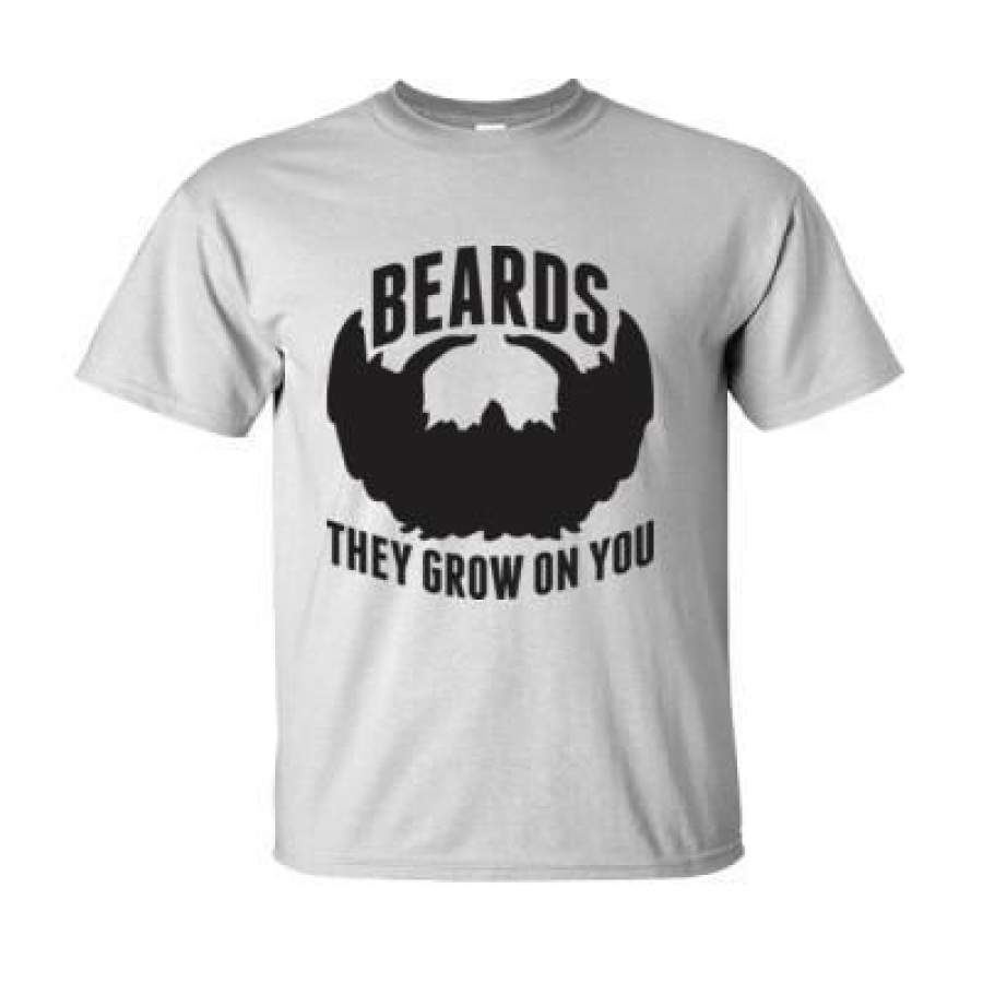 AGR Beards They Grow On You – Ultra-Cotton T-Shirt