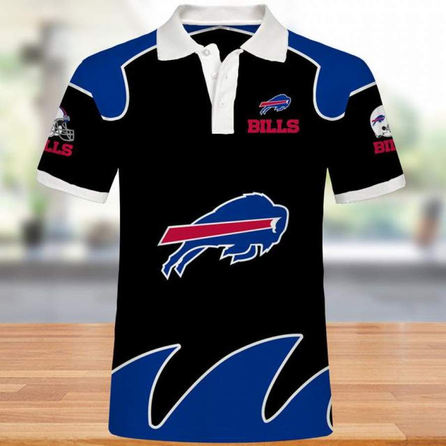 Buffalo Bills Polo Shirt - Funnymugsandshirts Fashion