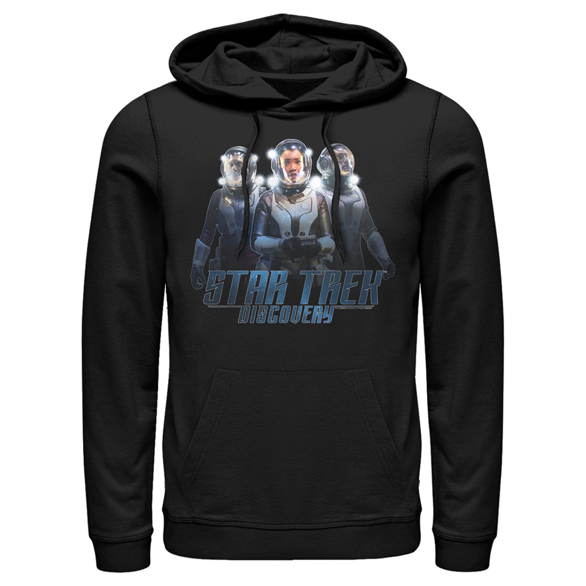 Men’S Star Trek: Discovery Spacesuit Crew Pull Over Hoodie