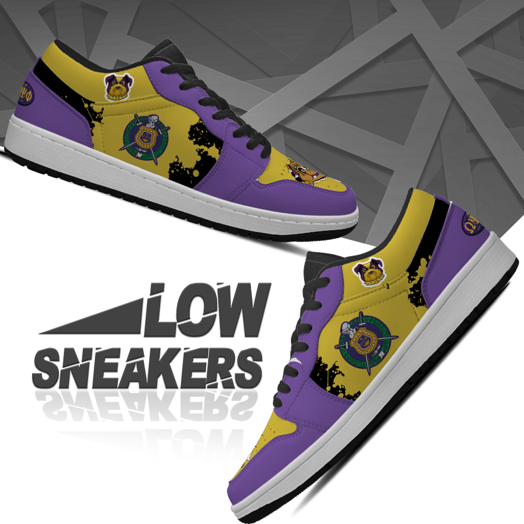 Omega Psi Phi Low Sneakers 1