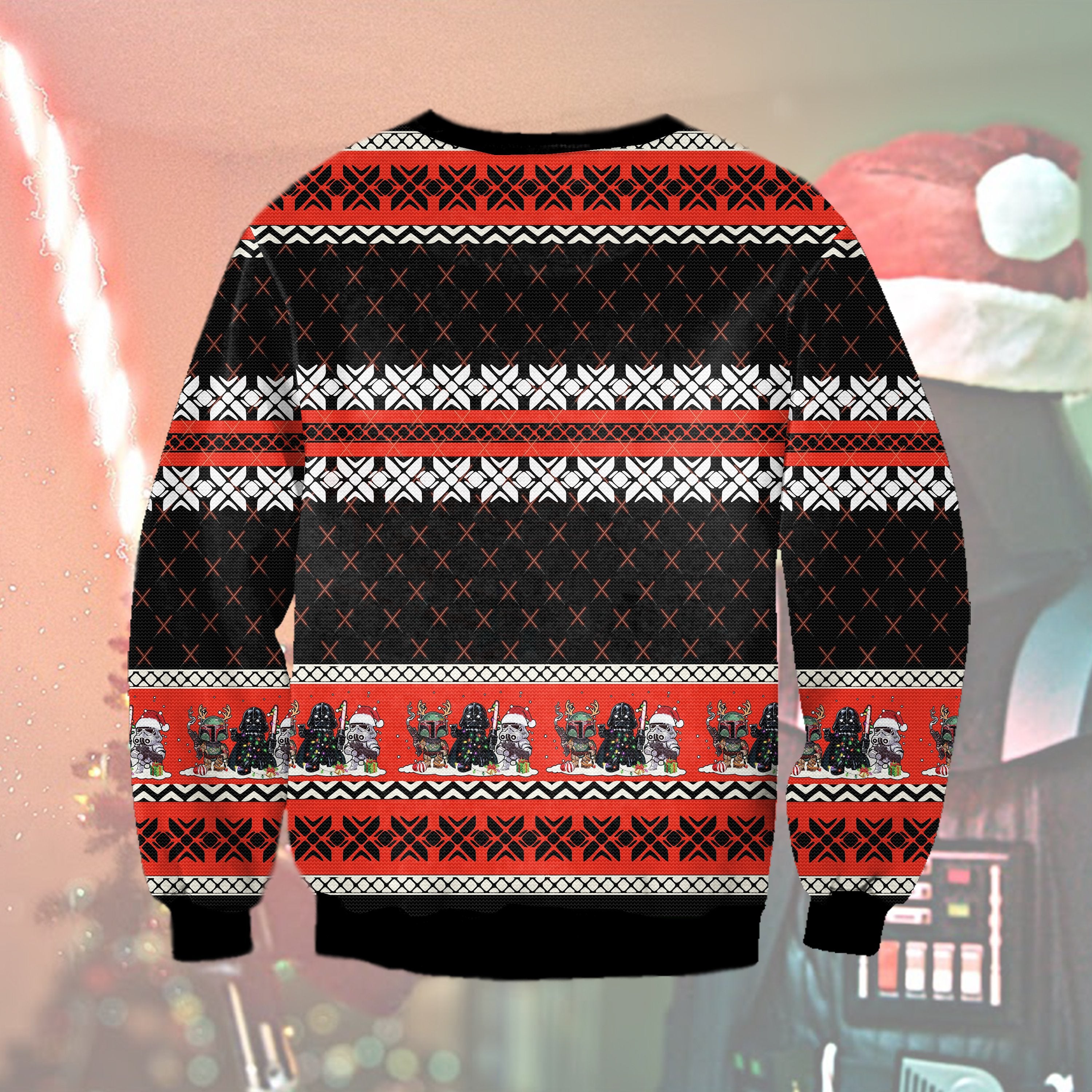 Sw Christmas Ugly Sweater Sw Merry Sithmas Darth Vader Let’S Join The ...