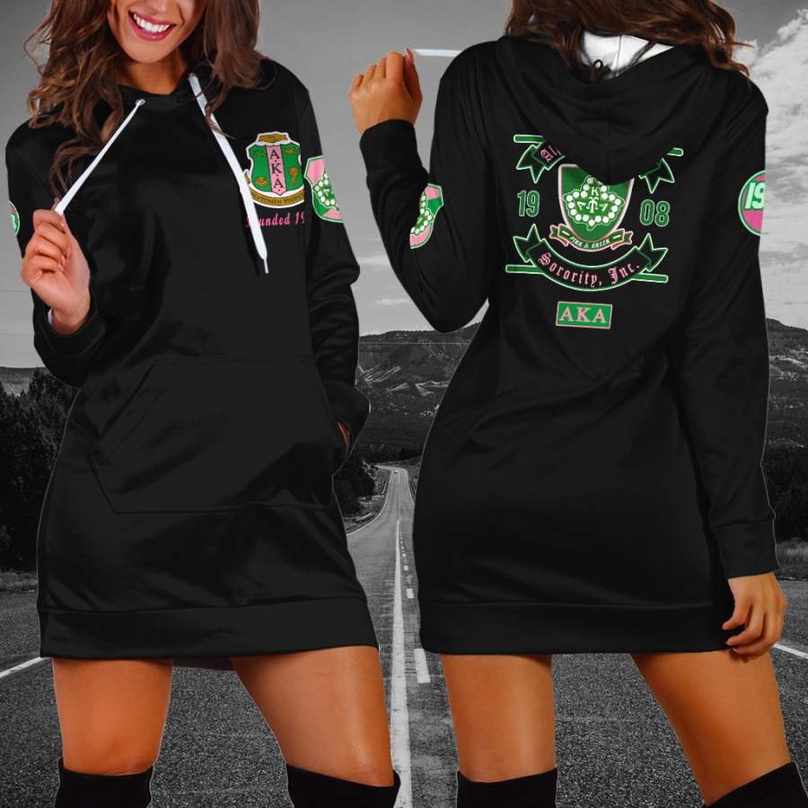 Alpha Kappa Alpha Hoodie Dress 111020194