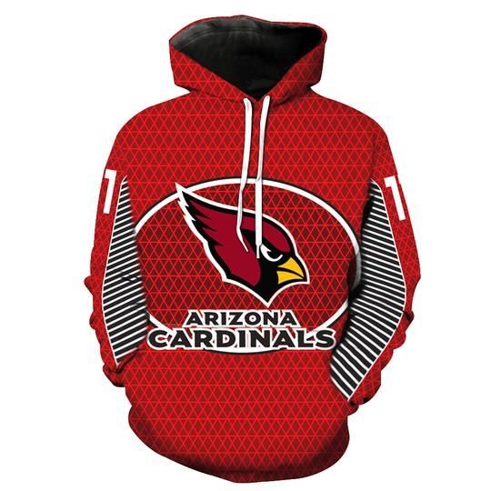 Arizona Cardinals 3D Hoodie 10