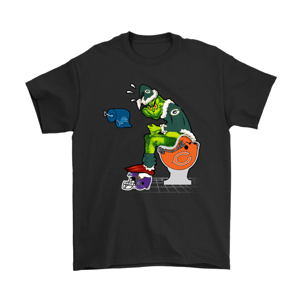 Cover your body with amazing The Grinch Green Bay Packers Shit On Other Teams Christmas Shirts