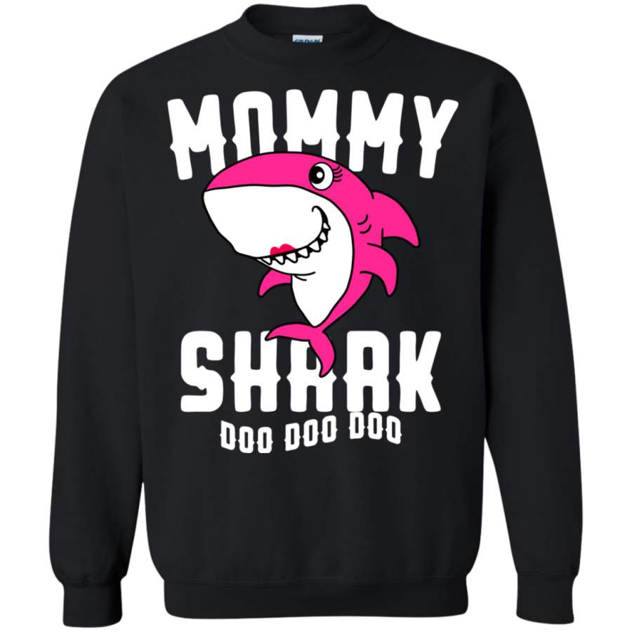 AGR Mommy Shark Hoodie Mother Grandma Halloween Christmas Sweatshirt