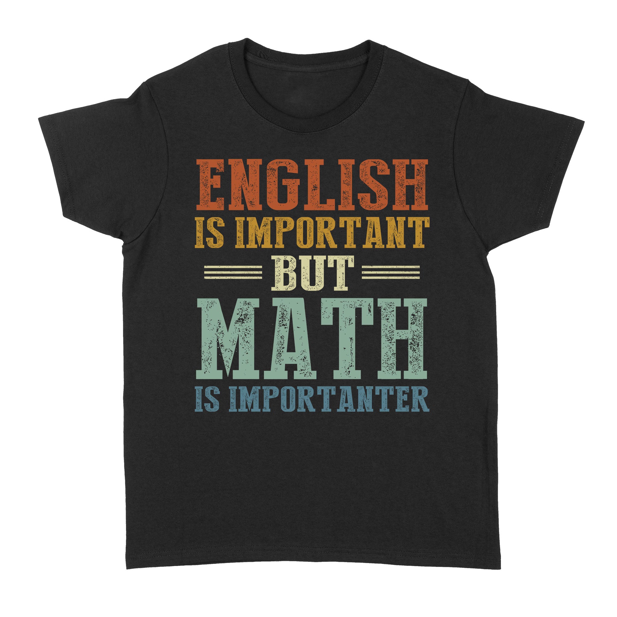 English Is Important But Math Is Importanter – Standard Women’s T-shirt