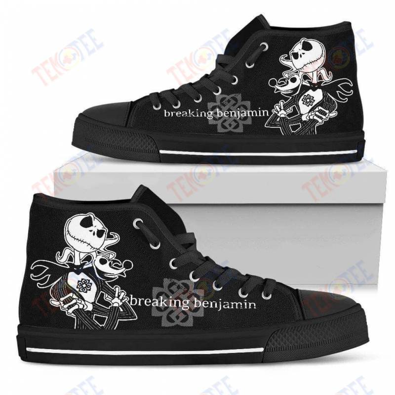 Mens Womens Breaking Benjamin High Top Canvas Shoes Nice And Comfortable TMT808