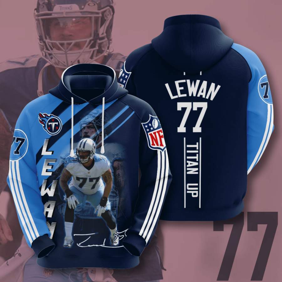 Tennessee Titans Taylor Lewan Hoodie 3D Style4984 All Over Printed