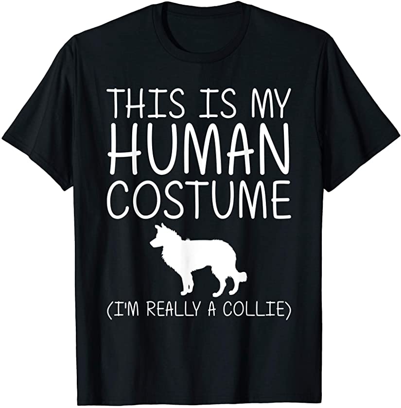 Collie Easy Halloween Human Costume Puppy Dog Pup DIY Gift T-Shirt