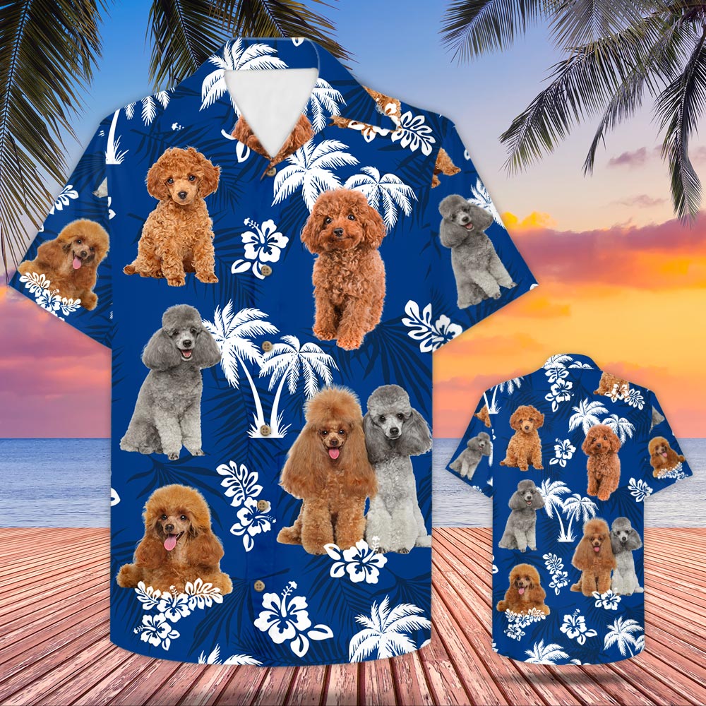 Poodle Hawaii Shirt For Dog Lovers Ha91215