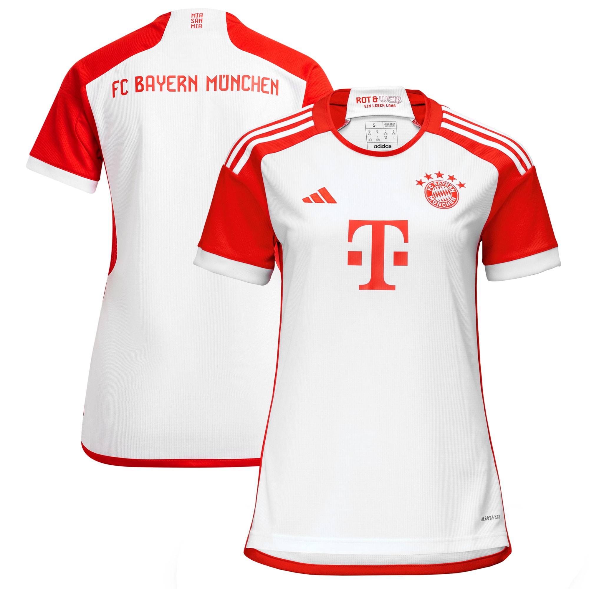 Bayern Munich Women's 2023/24 Home Replica Jersey – White