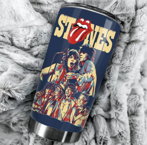 Rolling Stones Merch Stones Tumbler Cup