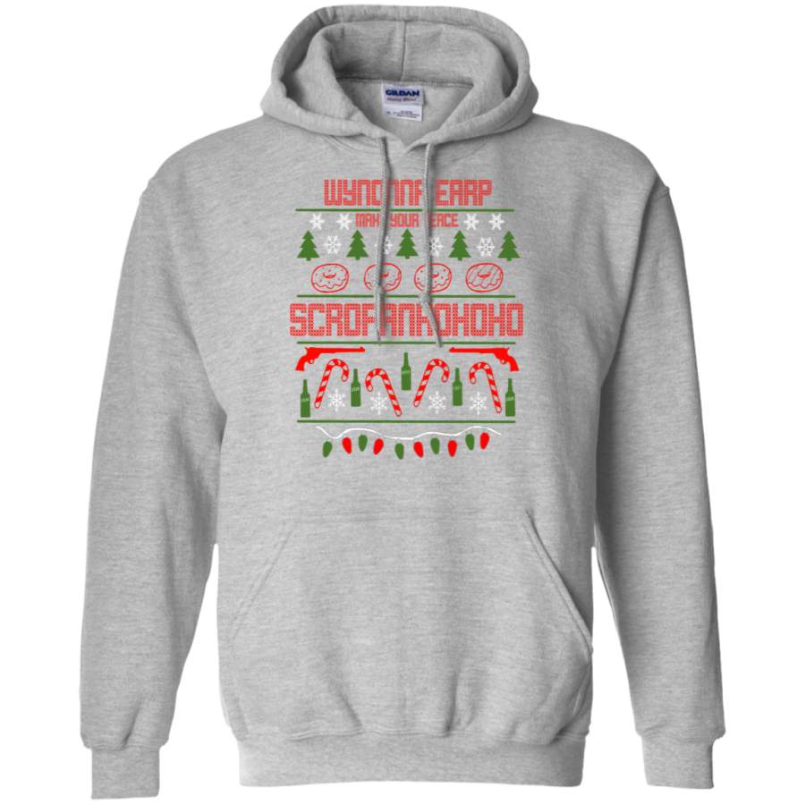 AGR ScroFANhohoho Not so Ugly Christmas Sweater Gildan Pullover Hoodie