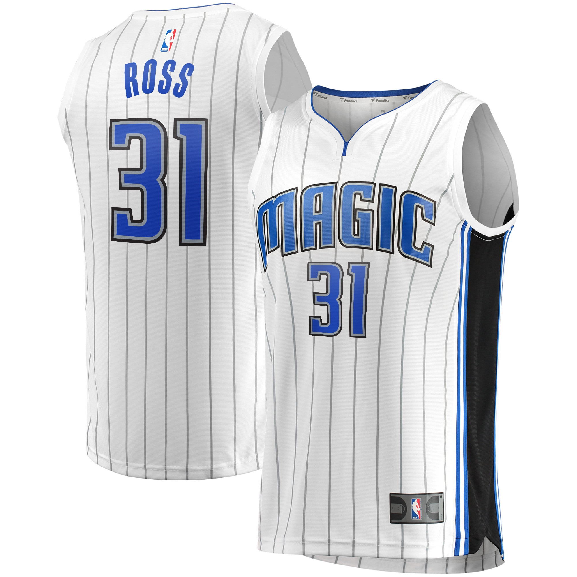 Terrence Ross Orlando Magic Fanatics Branded Fast Break Home Player Jersey – White NBA