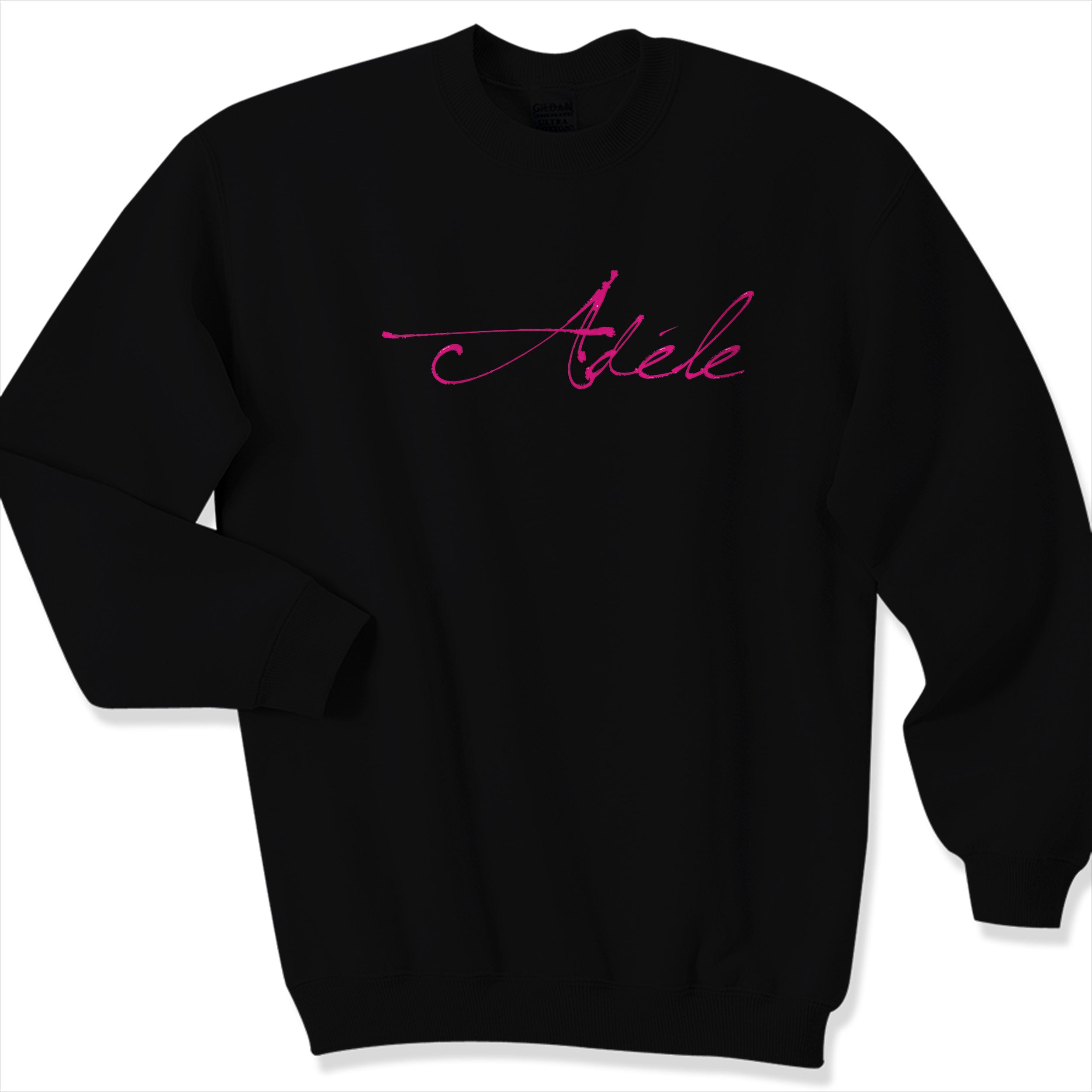 Adele Pink Text Sweater Sweatshirt