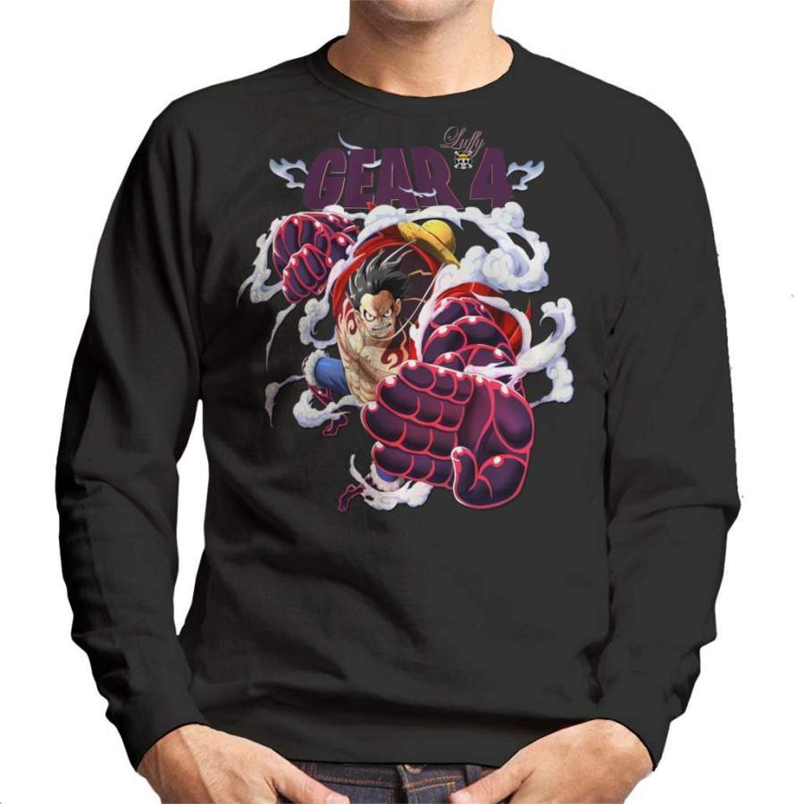One Piece Gear 4 Punch Men’s Sweatshirt