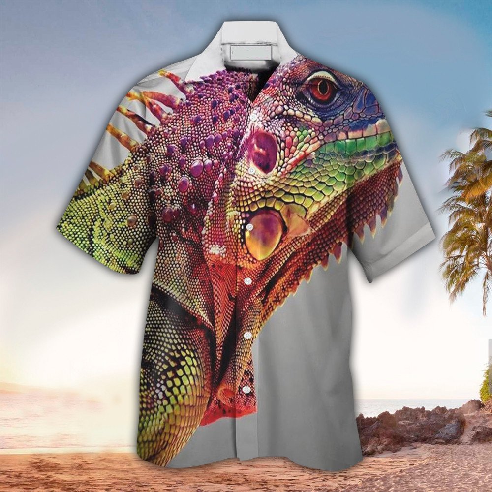 Iguana Hawaii Shirt For Aloha Ha5775