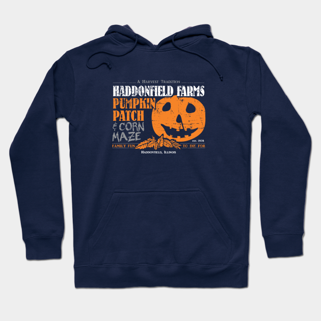 Haddonfield Farms Pumpkin Patch Premium Hoodie, Gift Hoodie Halloween
