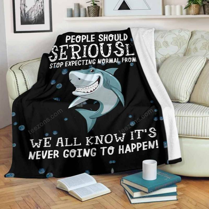 Shark V2 Premium Fleece Blanket