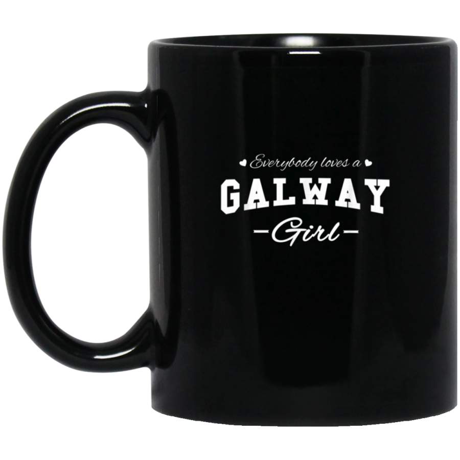 Everybody Loves a Galway Girl  Vintage Irish Souvenir Mug