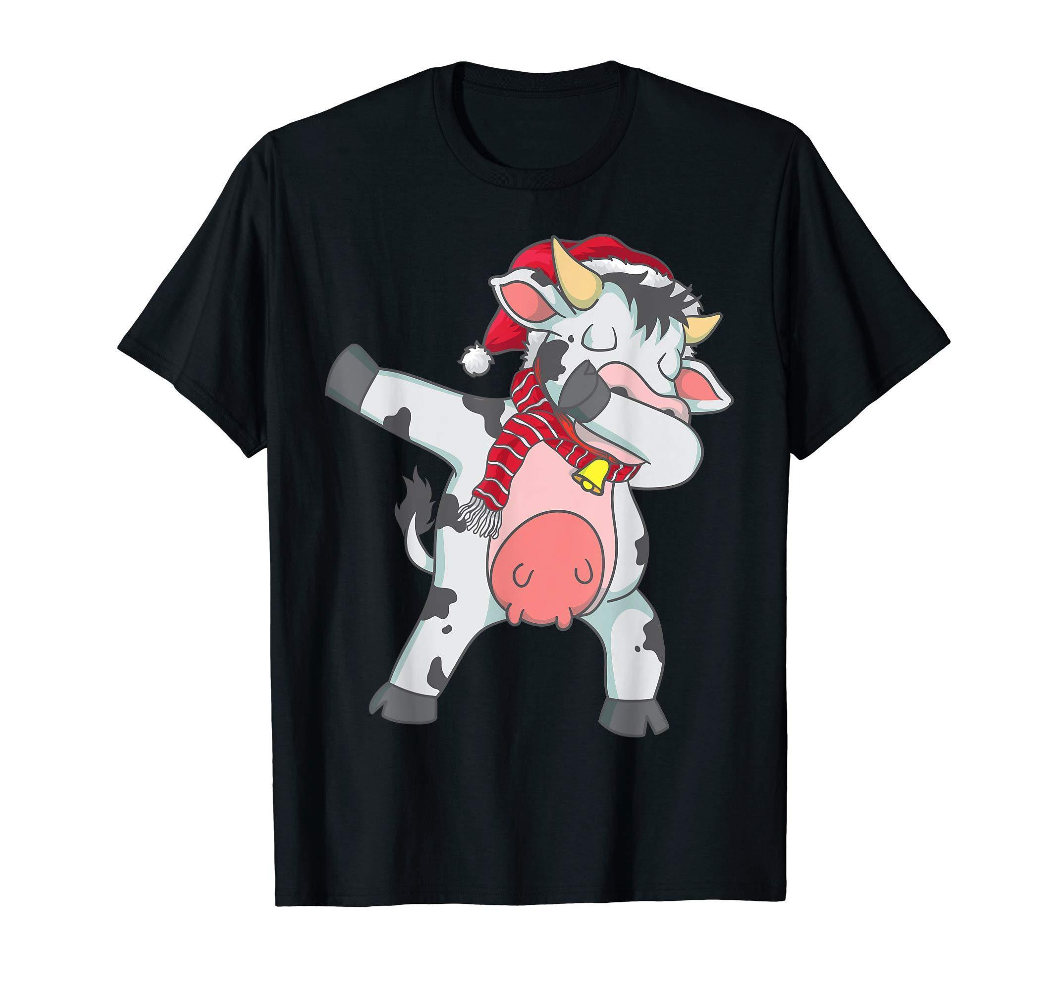 Dabbing Cow Cute Shirt Christmas Scarf Hat Dab Heifer Gift