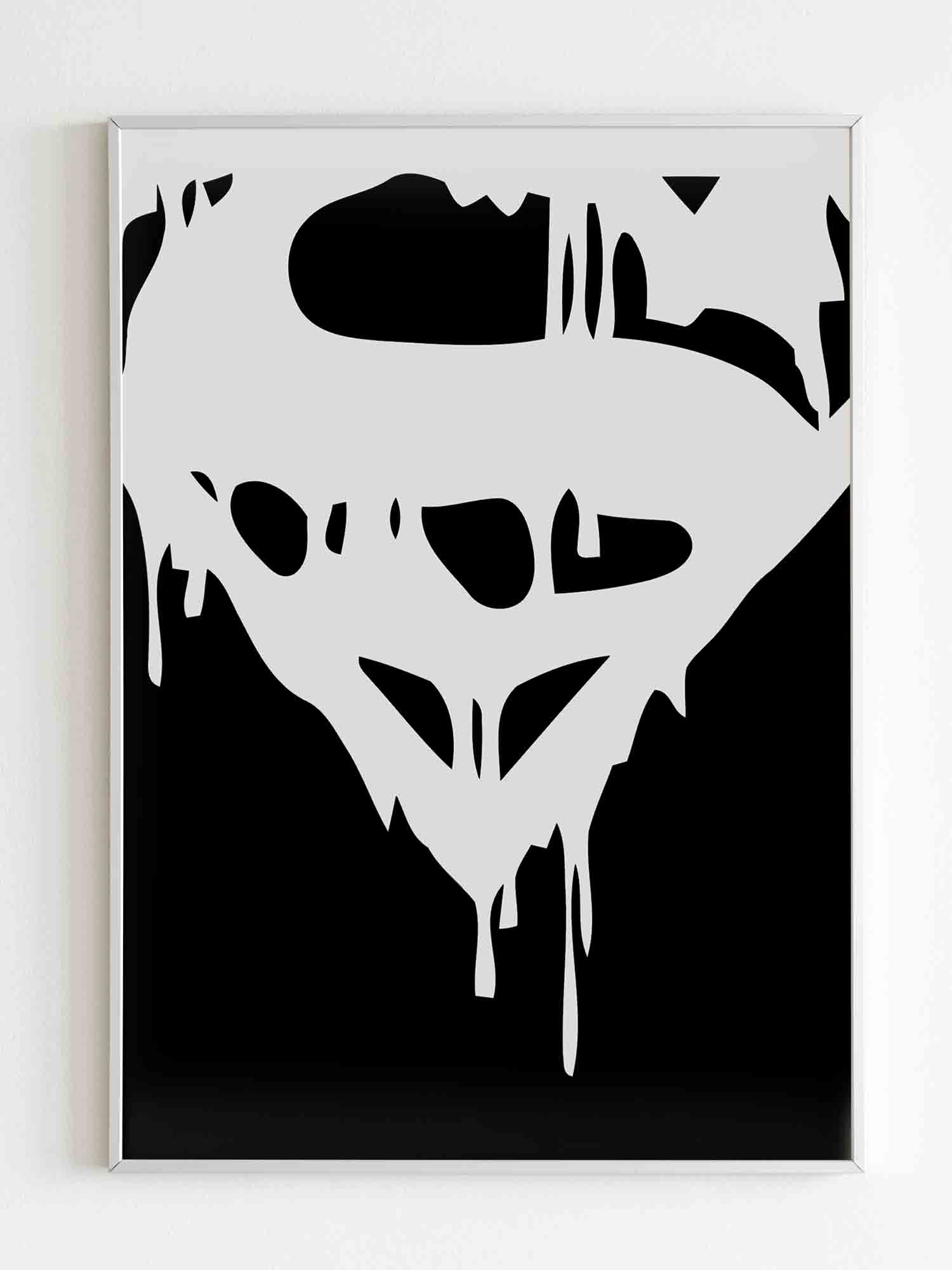 Funny Superman Logo Poster - Poster Art Design