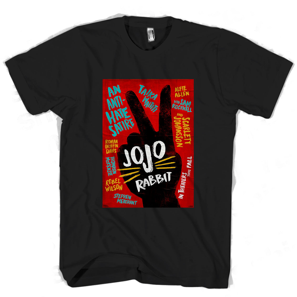 Jojo Rabbit 2019 Poster Man’s Tee T-Shirt