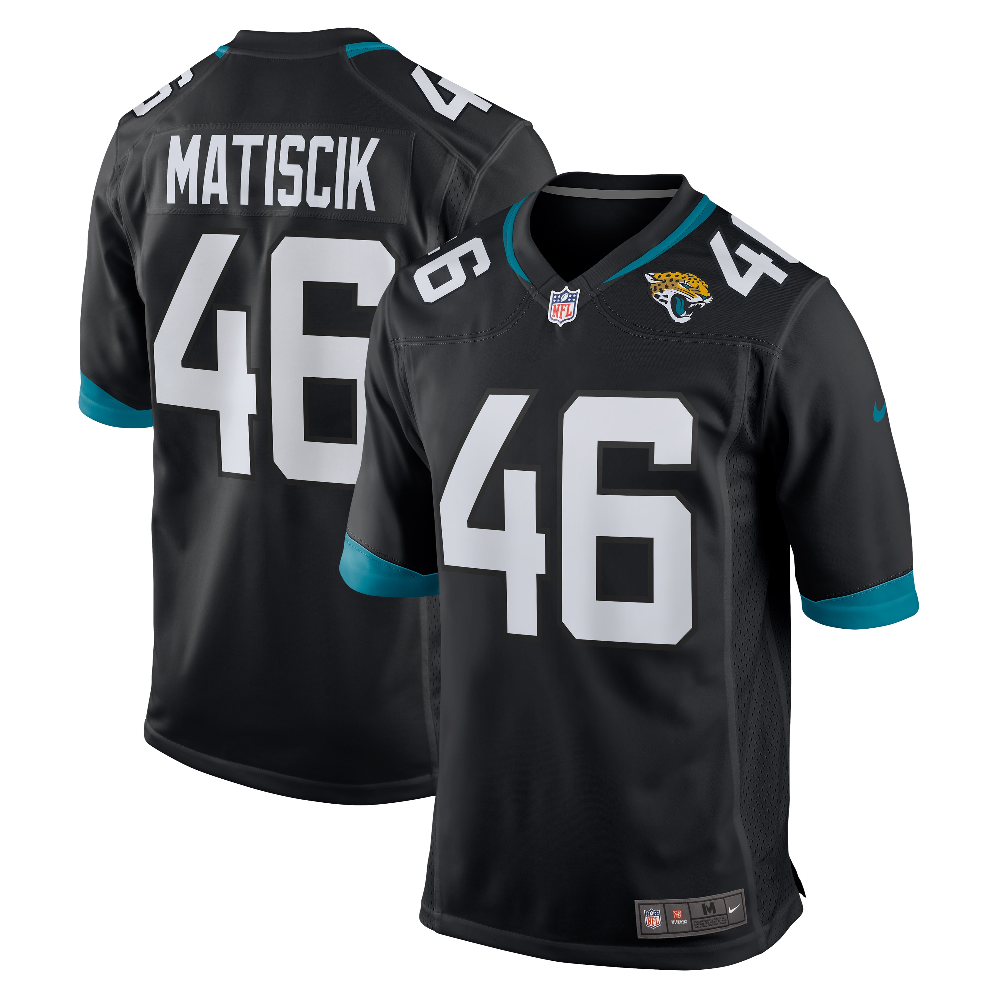 Ross Matiscik Jacksonville Jaguars Game Jersey – Black