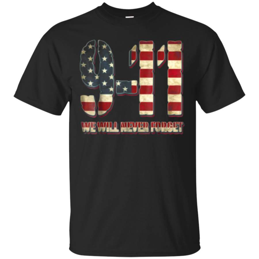 AGR 9-11 FLAG T shirt