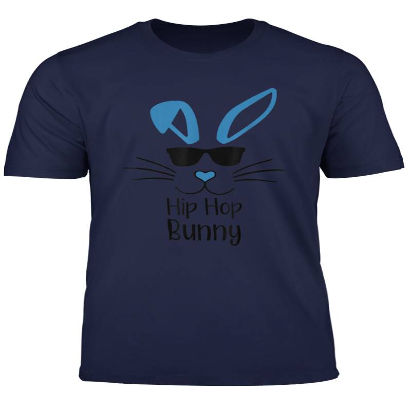 Boys Girls Adult Hip Hop Bunny Easter Egg Hunt T Shirt