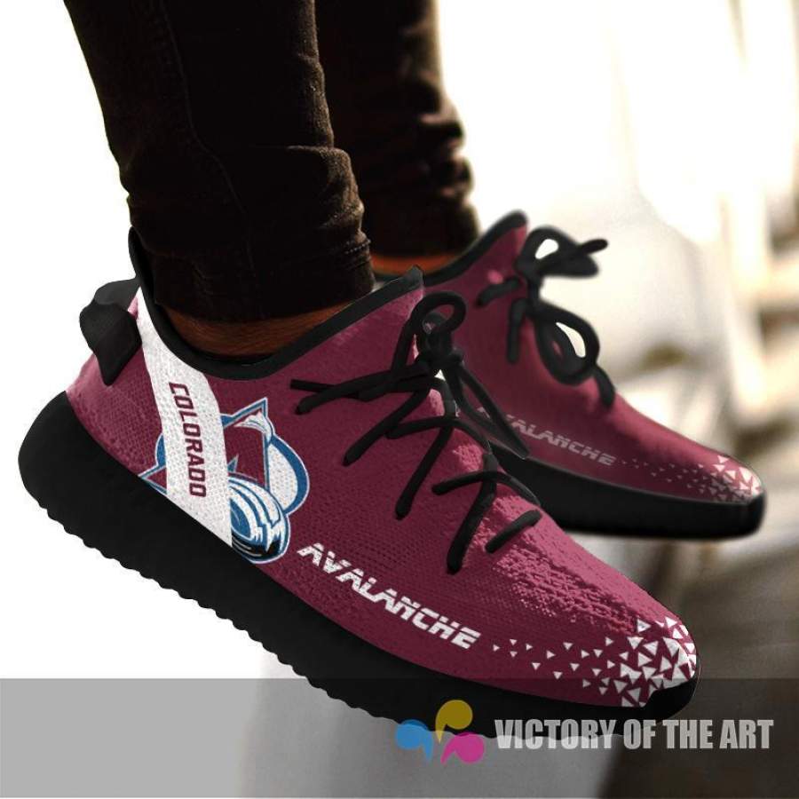 Line Logo Colorado Avalanche Sneakers As Special Shoes