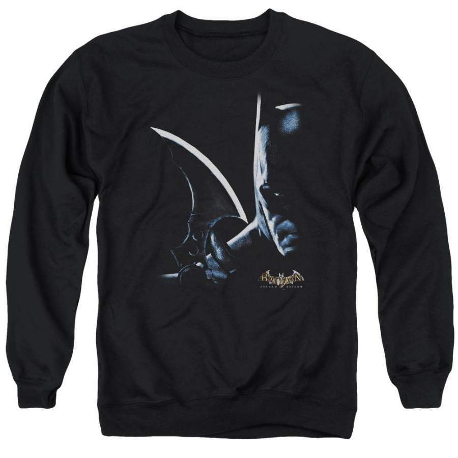 Batman Aa – Arkham Batman Adult Crewneck Sweatshirt