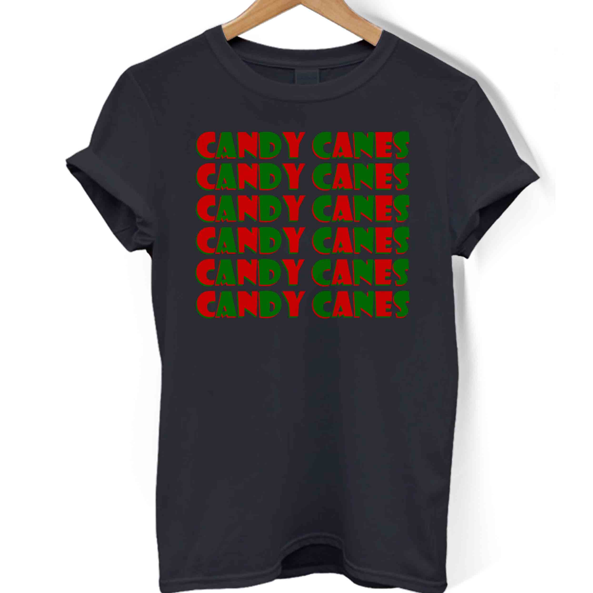 Candy Canes Christmas Women T-Shirt