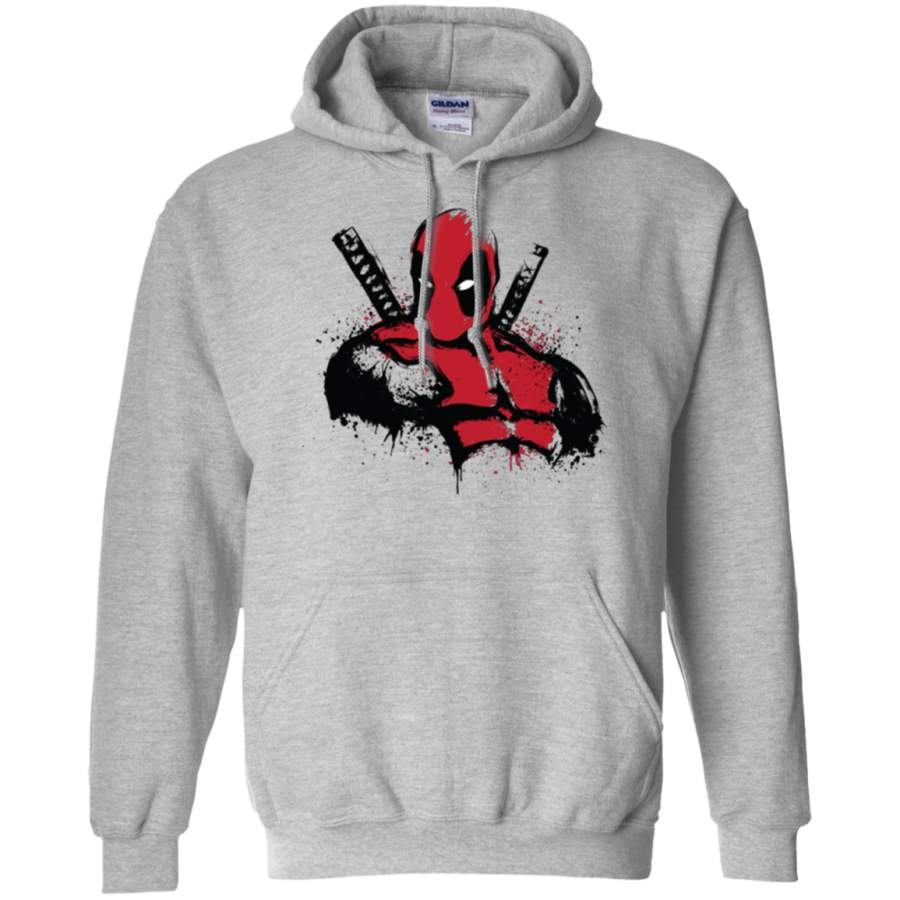 The Merc in Red Pullover Hoodie