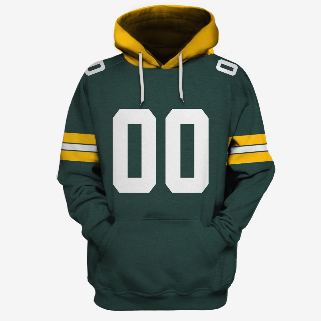 Personalized Nrl Green Bay Packers Hoodie Jerseys Personalize Hoodie