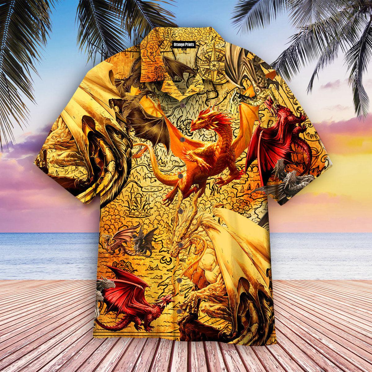 Fantasy World Dragon Hawaii Shirt For Men Women Ha51688