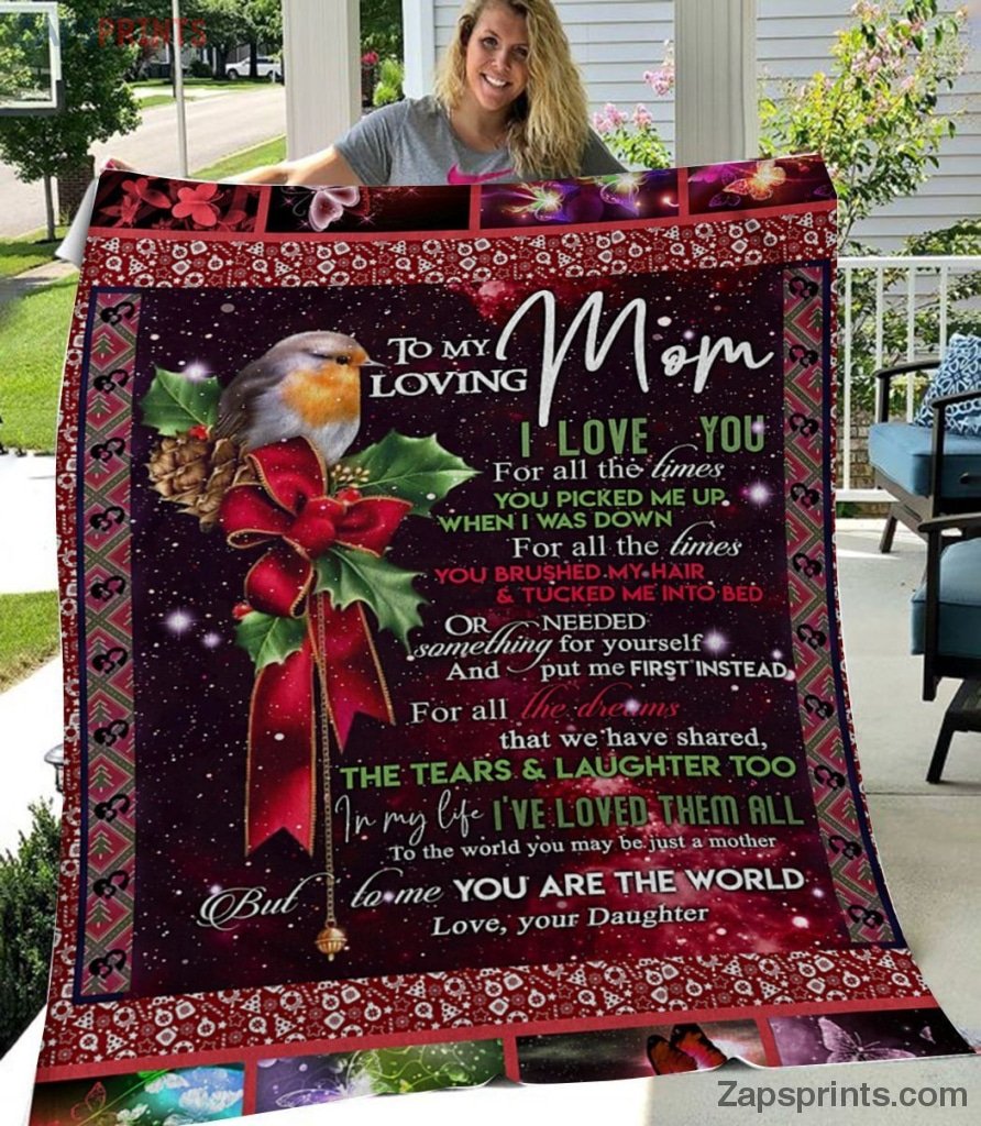 Gift For Mom – Christmas Gift – To My Mom – You Are Special To Me – Blanket