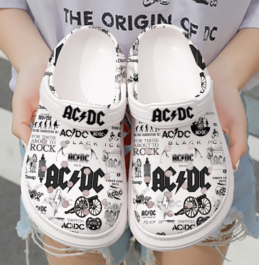 Ac/Dc Band Crocs Clog