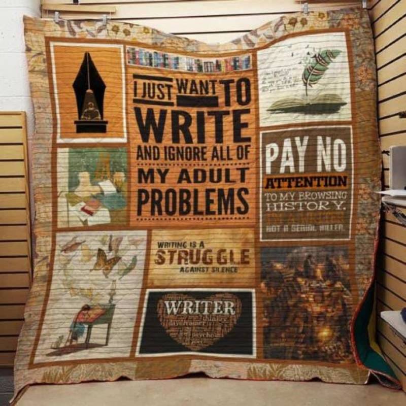 Book Writer J1201 82O39 Blanket