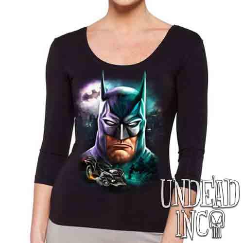 Batman – Ladies 3/4 Long Sleeve Tee