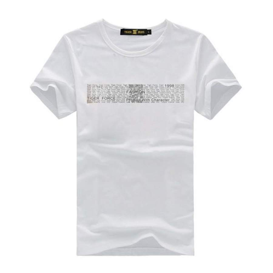 Men’s Fashion T-shirt Cotton Spandex O-Neck Casual T-shirt Superman