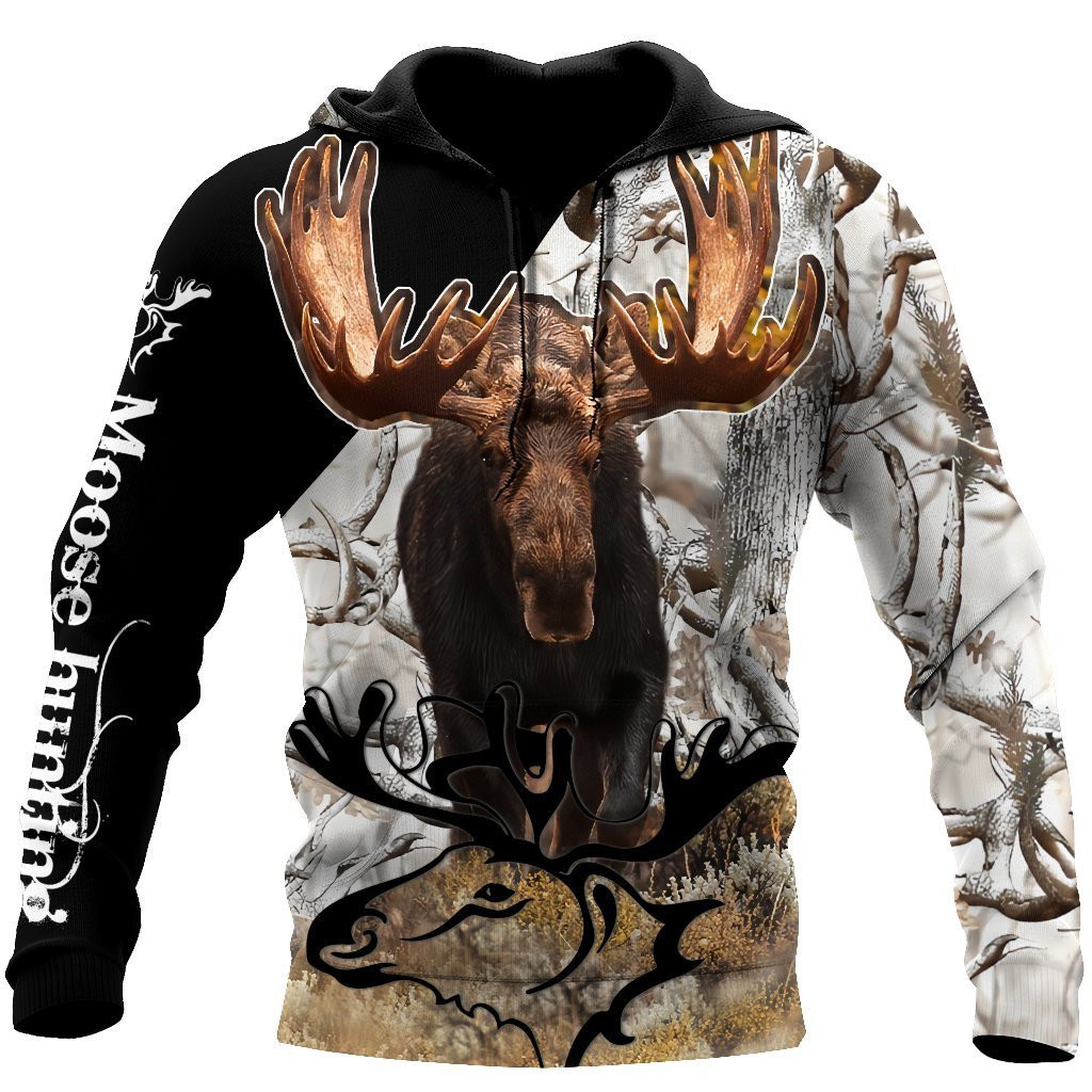 Copy Of Camo Deer Hunter 3D All Over Print Hoodie