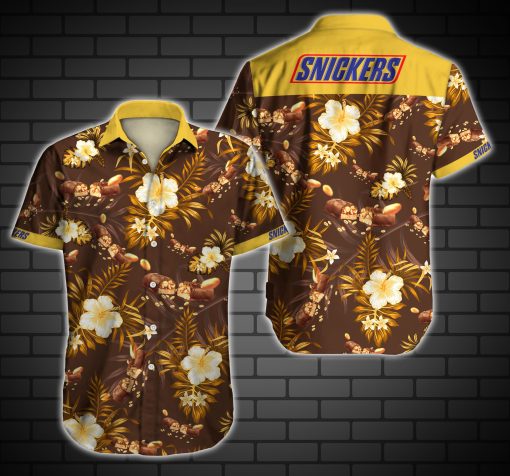 Snickers Hawaiian Shirts For Men Ha108622