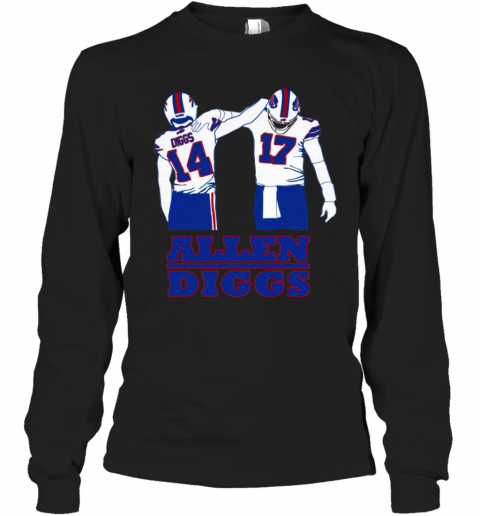 Allen And Diggs Buffalo Bills 2021 Long Sleeve T-Shirt