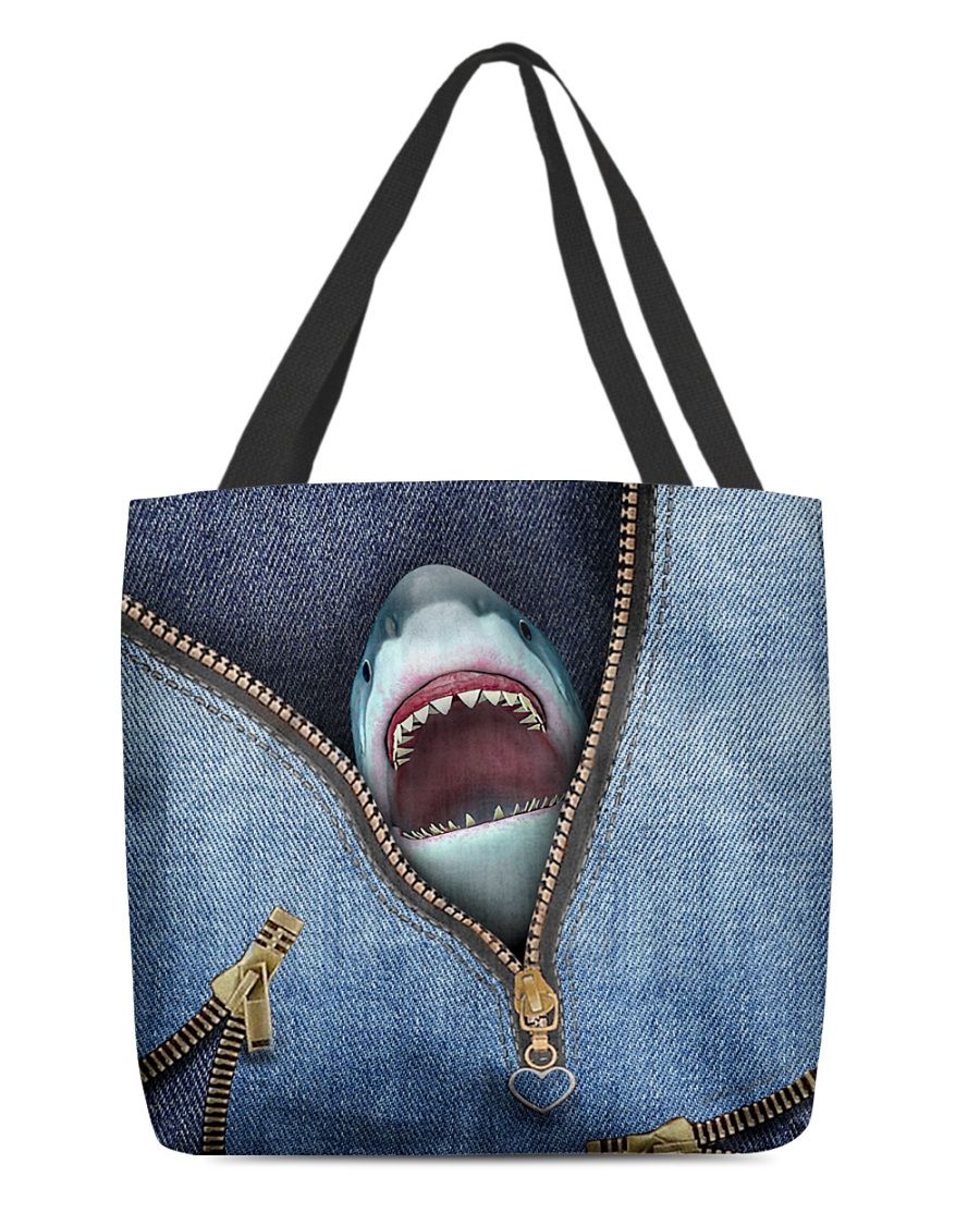 Shark Lovers Shark Week All Over Tote