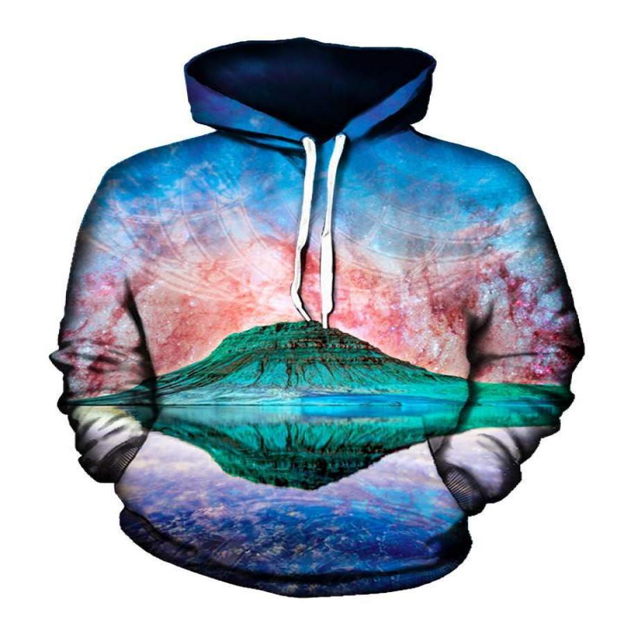 Alien Rockies Unisex Men/Women All-Over Print 3D Hoodie